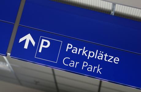 Parking sign