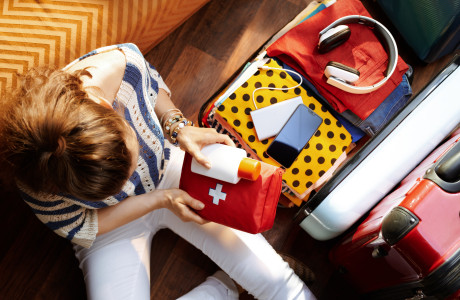Packing the own first-aid kit