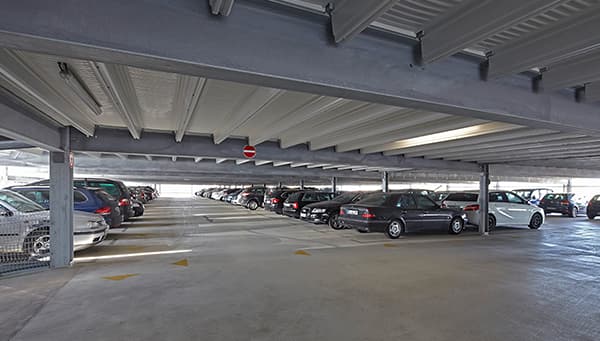 Parking space flags from Easy Airport Parking